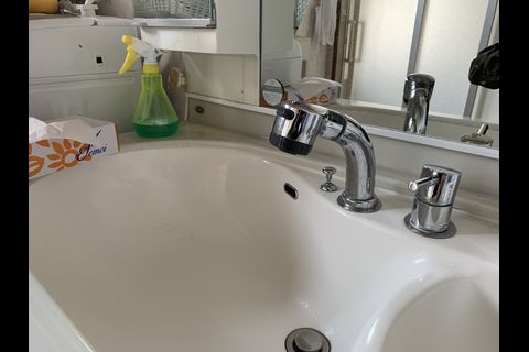 洗面蛇口交換 お風呂洗面所 神奈川や東京で水漏れの水回り工事をnt住設が行った施工事例です